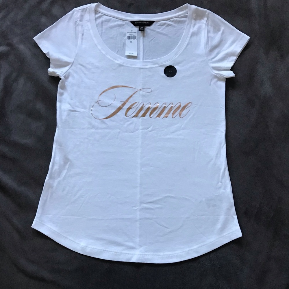 Banana Republic White Blouse